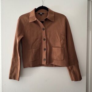 Uniqlo Tan Blazer Jacket